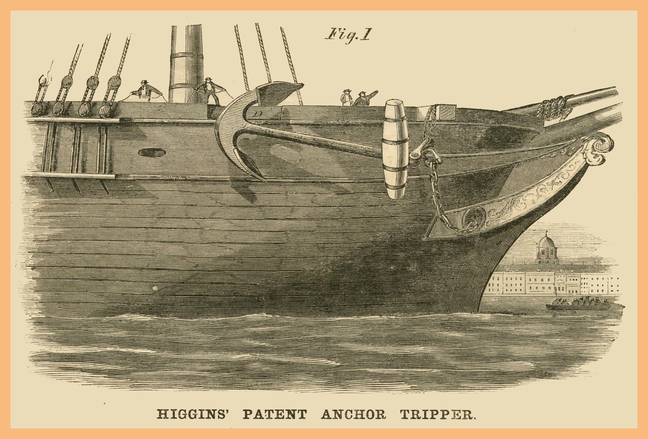 Higgins Patent Anker Tripper door Unknown Artist