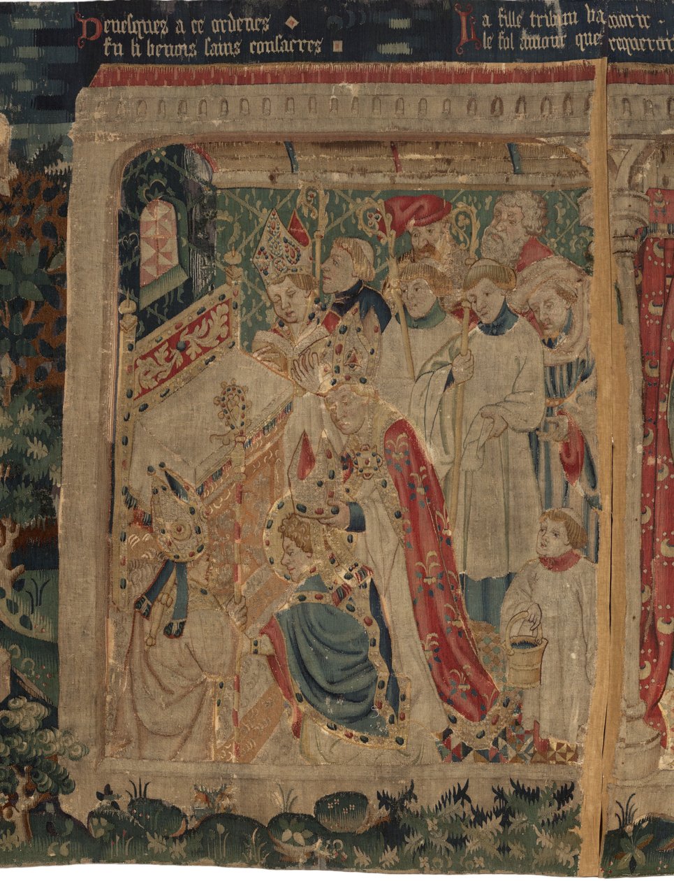 Geschiedenis van Sint Piat en Sint Eleuthère door Unknown artist