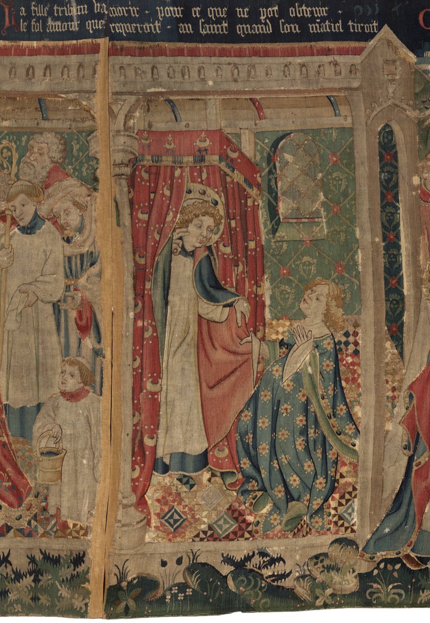 Geschiedenis van Sint Piat en Sint Eleuthère, Scène 11: De verleidingen van de Heilige Éleuthère door Unknown artist