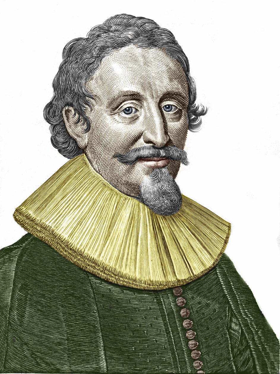 Hugo de Groot genaamd Grotius (1583 - 1645) Nederlandse jurist en diplomaat door Unknown artist