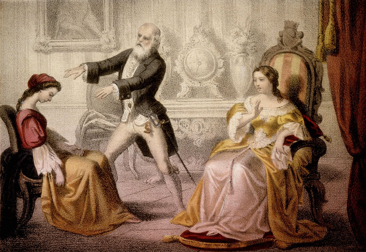 Hypnose scène door Unknown artist