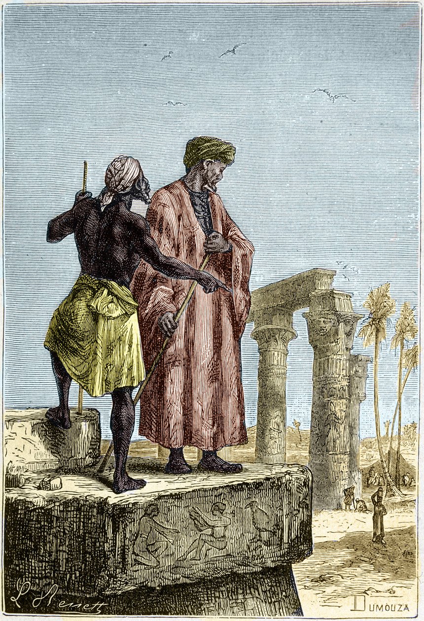 Ibn Battuta (1307-1377) in Egypte - in 