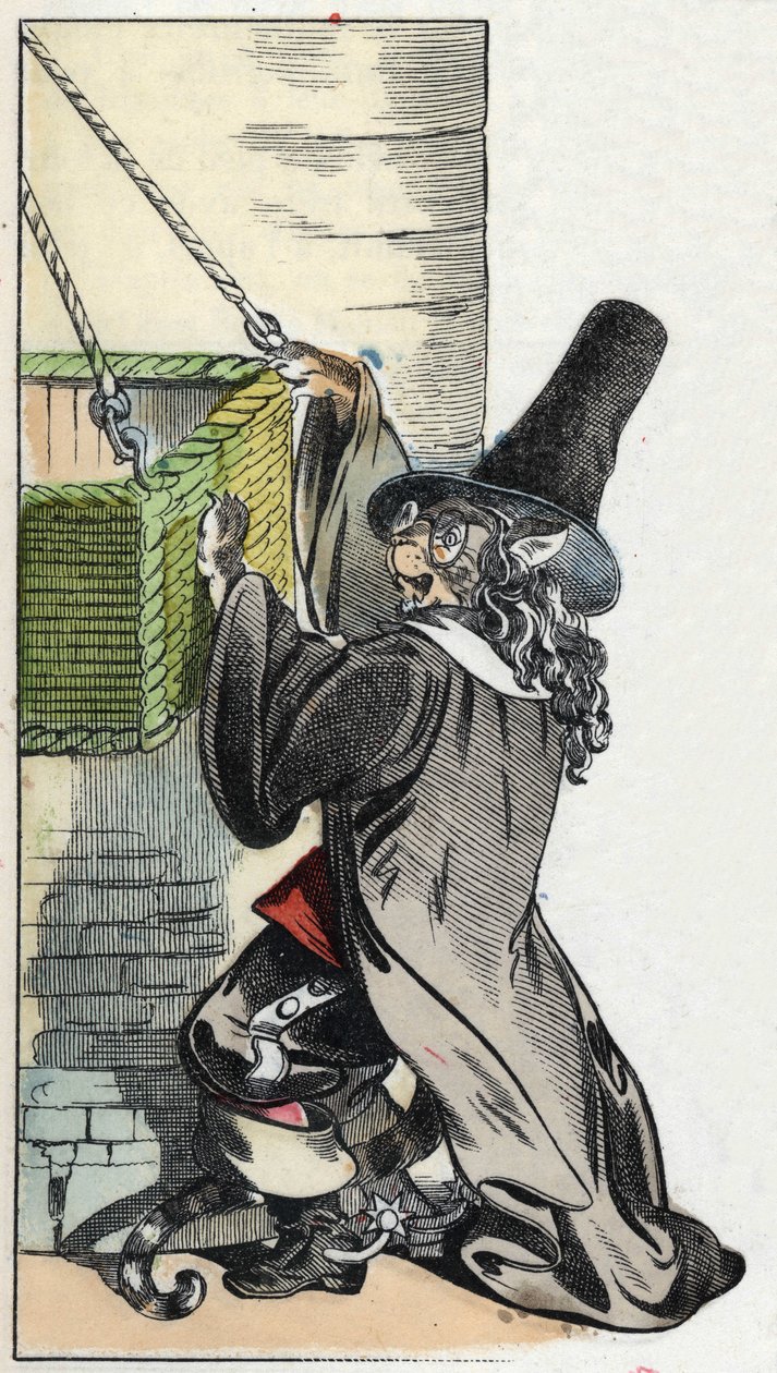 Illustratie van het sprookje 