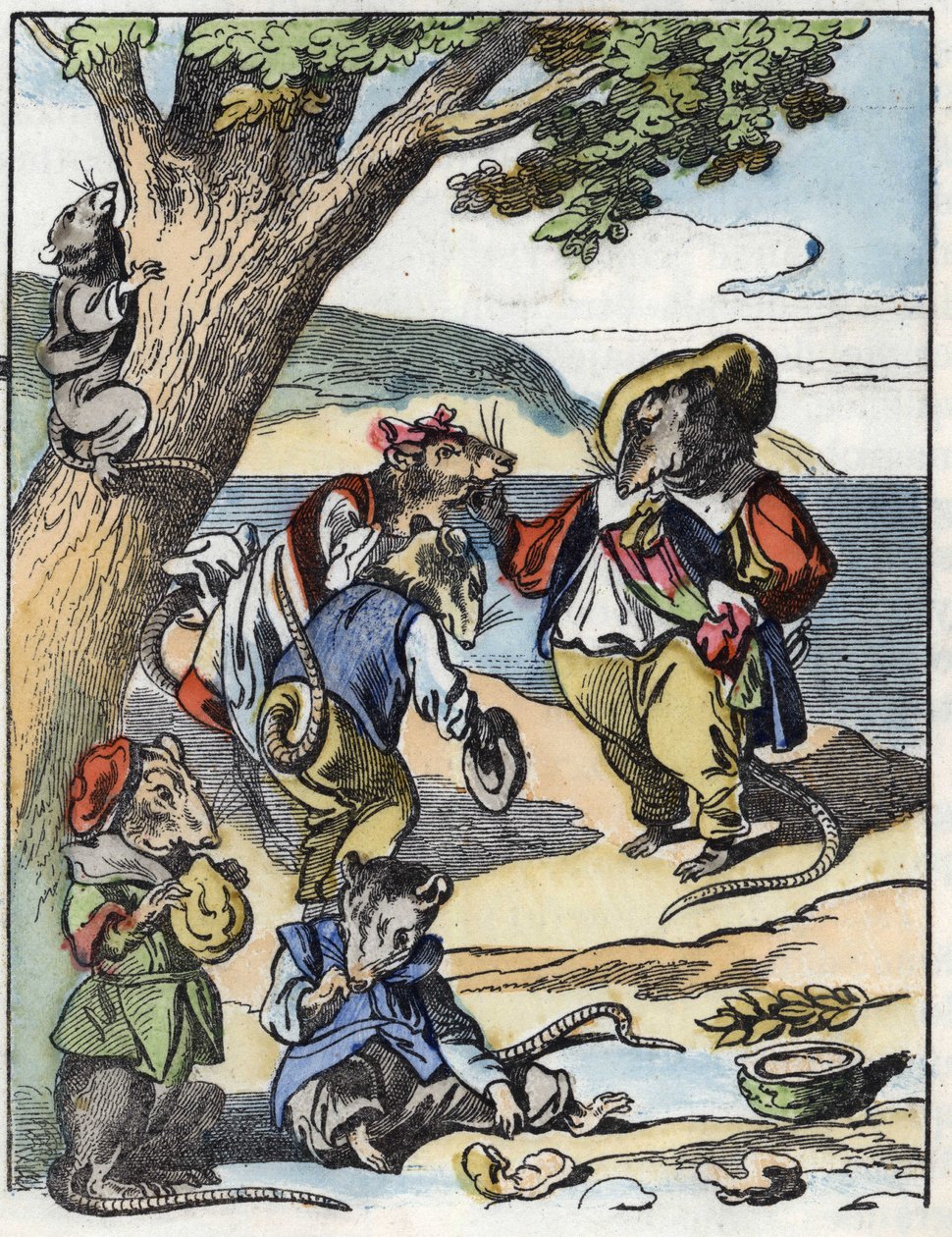 Illustratie van het sprookje 