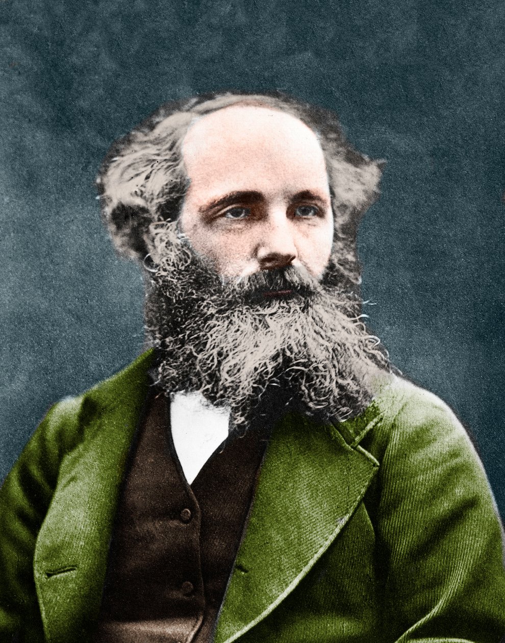 James Clerk Maxwell (1831-1879). Schotse natuurkundige. circa 1875. door Unknown artist