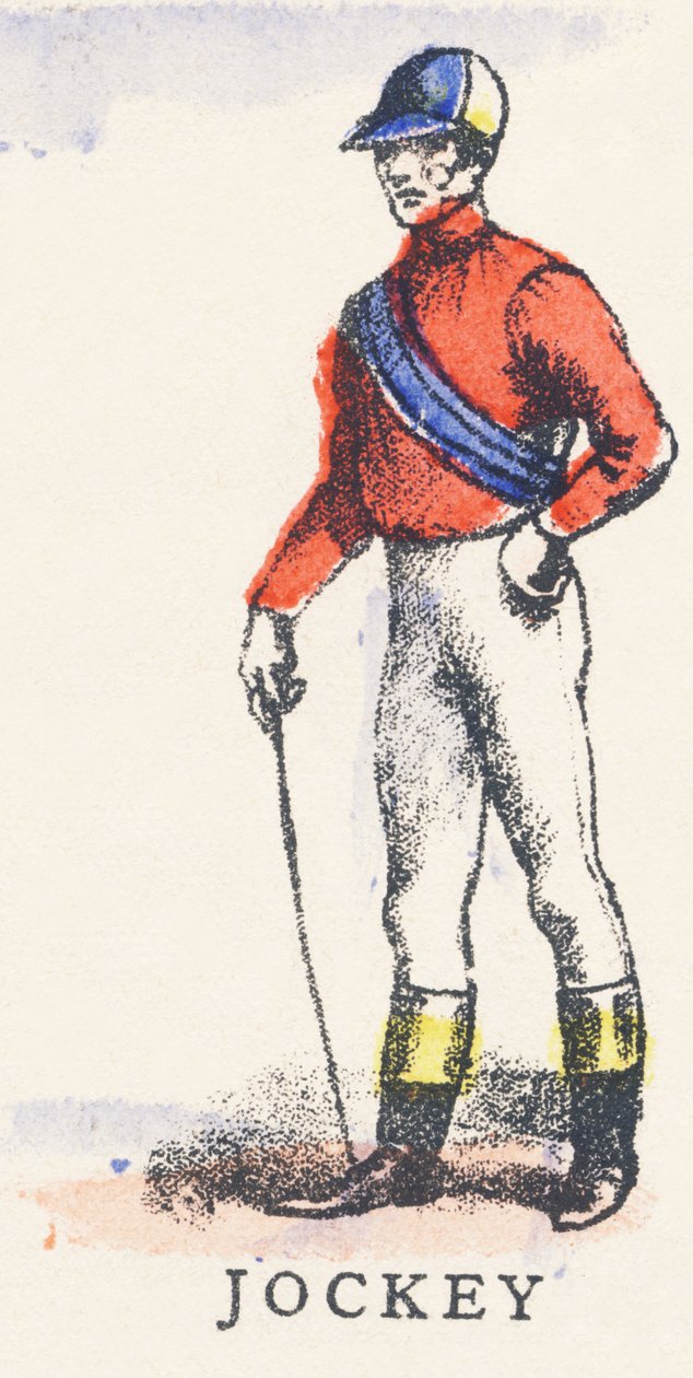 J: jockey door Unknown artist