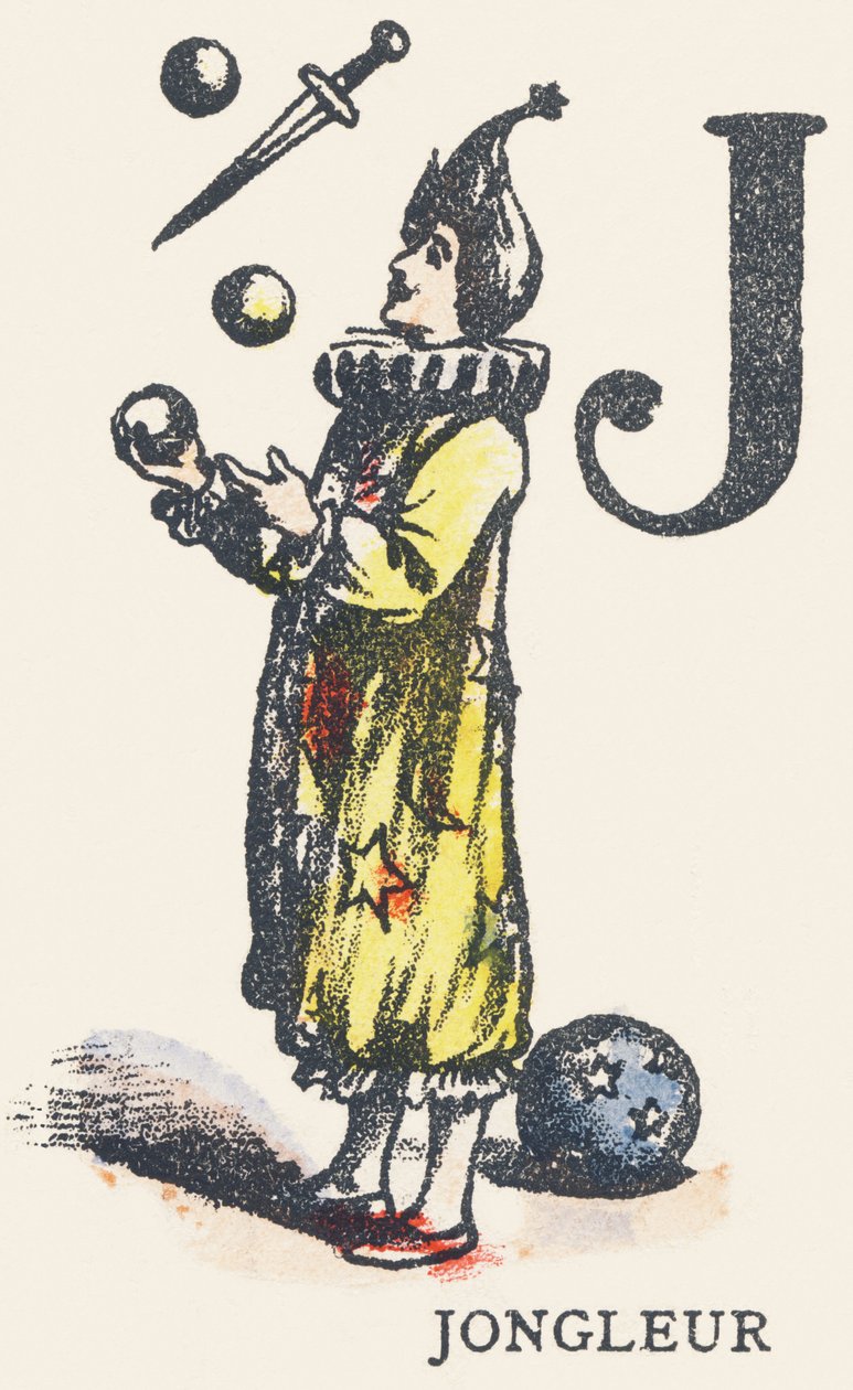 J: jongleur door Unknown artist