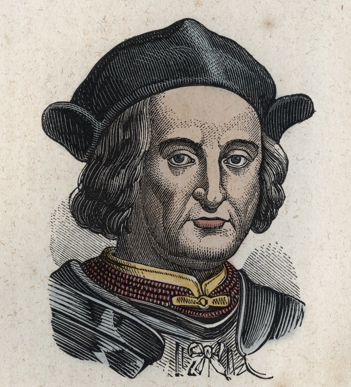 Jacques de Trivulce (Gian Giacomo Trivulzio) Italiaanse aristocraat en condottiero (1440-1518) Markies van Vigevano, politicus en militair door Unknown artist