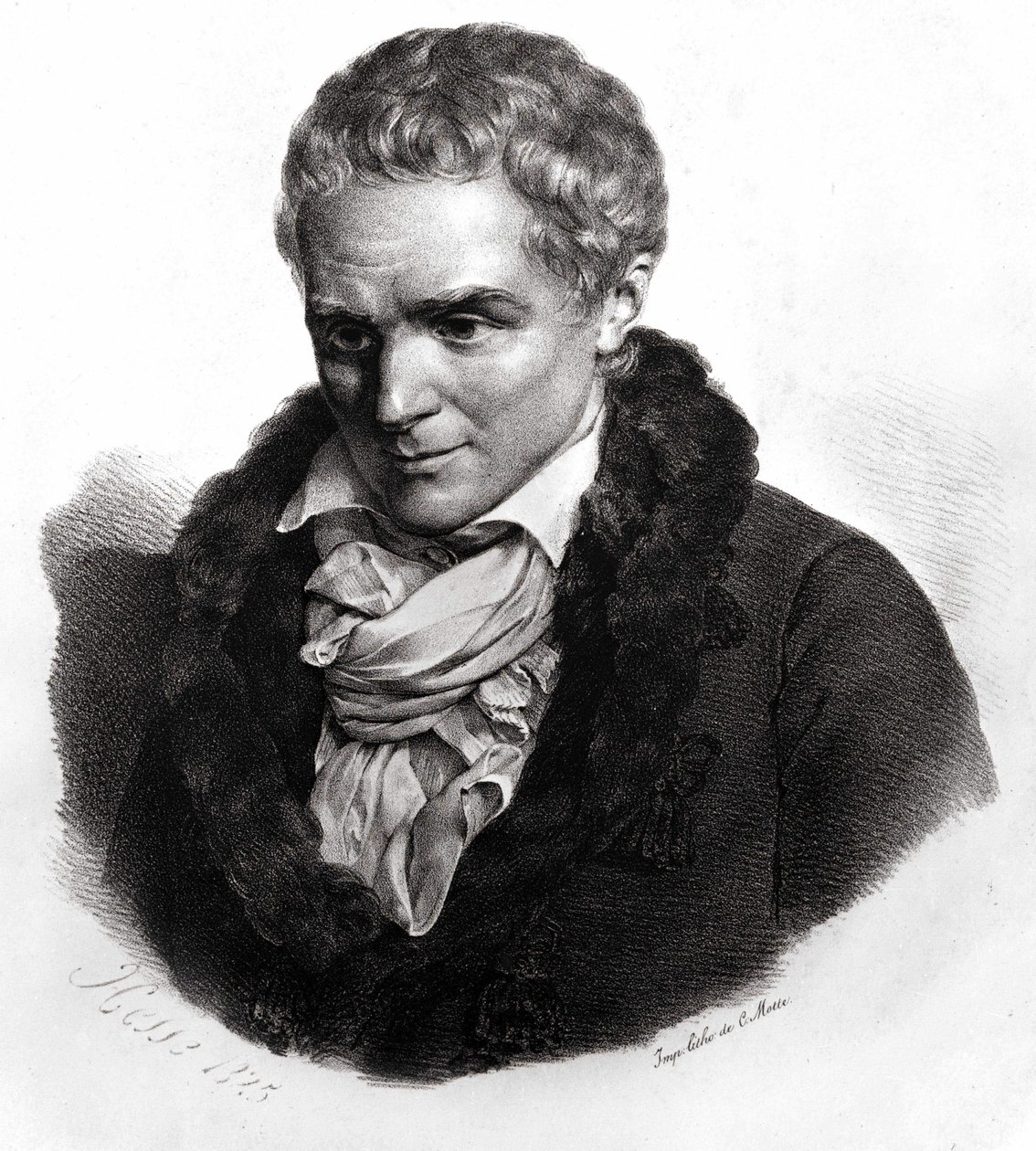 Jean-Jacques Rousseau (1712-1778), Frans-Zwitserse schrijver en filosoof door Unknown artist
