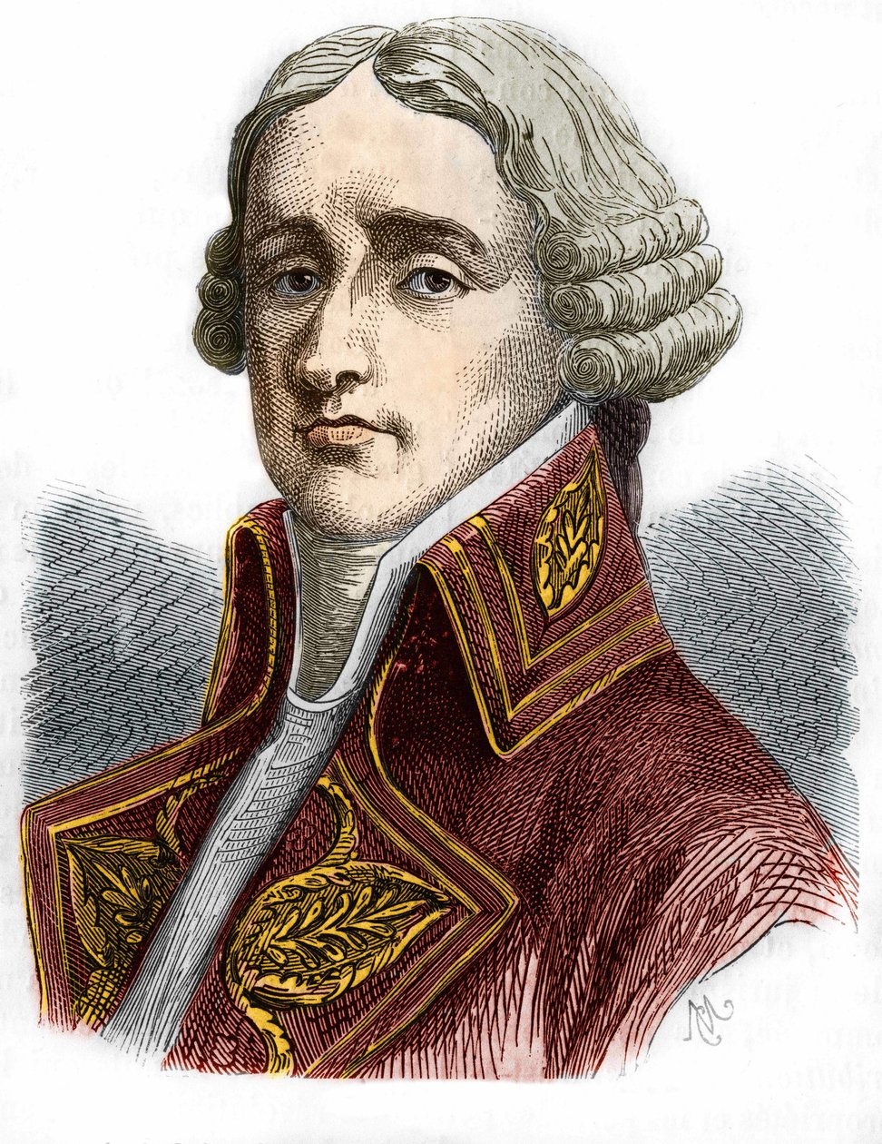 Jean Jacques Regis de Cambaceres (1753-1824), Franse advocaat en politicus. door Unknown artist