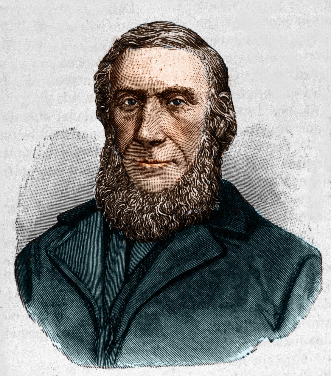 John Tyndall (1820-1893). Ierse natuurkundige. door Unknown artist