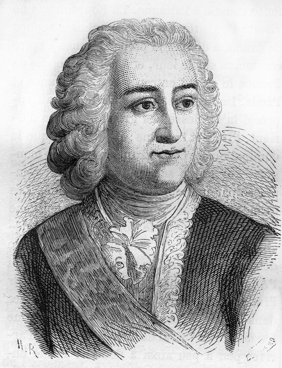 Joseph François Dupleix (1697-1763), Franse koloniale bestuurder door Unknown artist