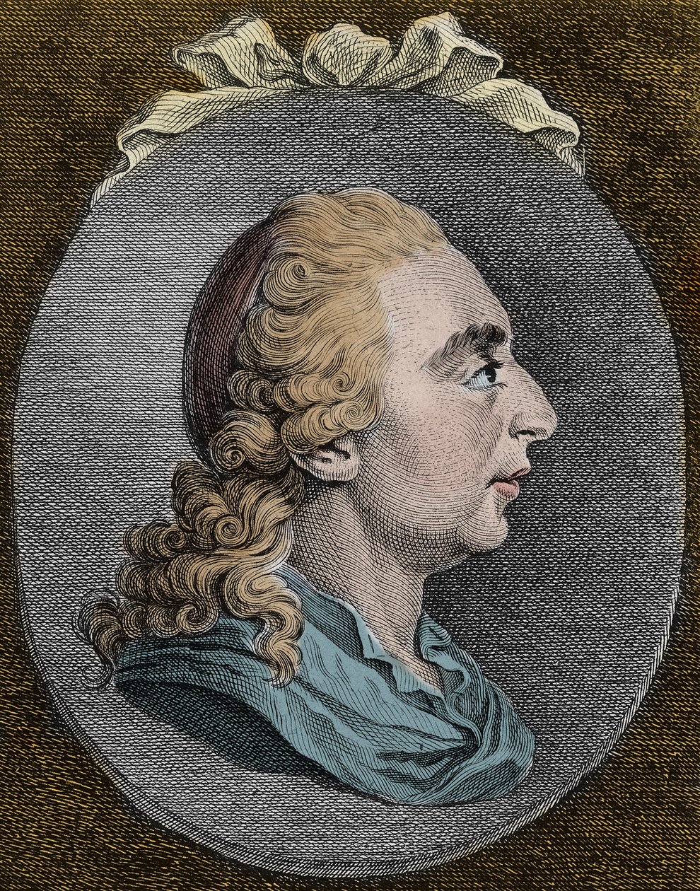 Joseph Freiherr von Sonnenfels (1732-1817) Oostenrijks en Duits jurist en romanschrijver door Unknown artist