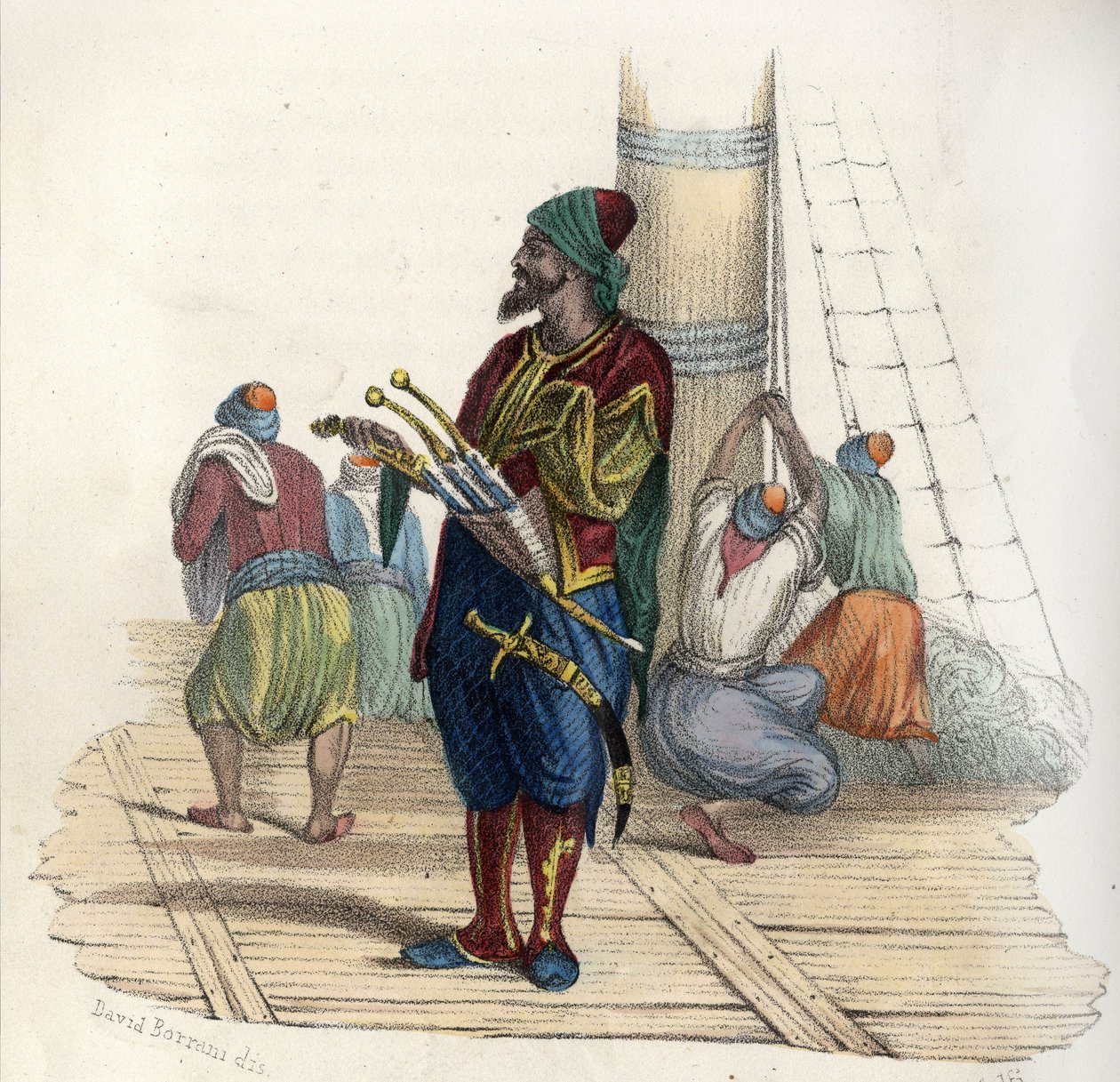 Khayr al-Din (ca. 1476-1546), bekend als Barbarossa II, een Turkse kaper. Stichter van de staat Algiers in de 16e eeuw. in 