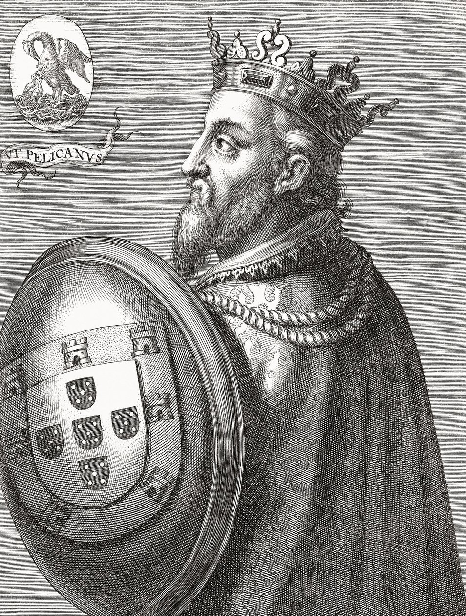 Koning Jan II van Portugal. João II. Portret. door Unknown artist