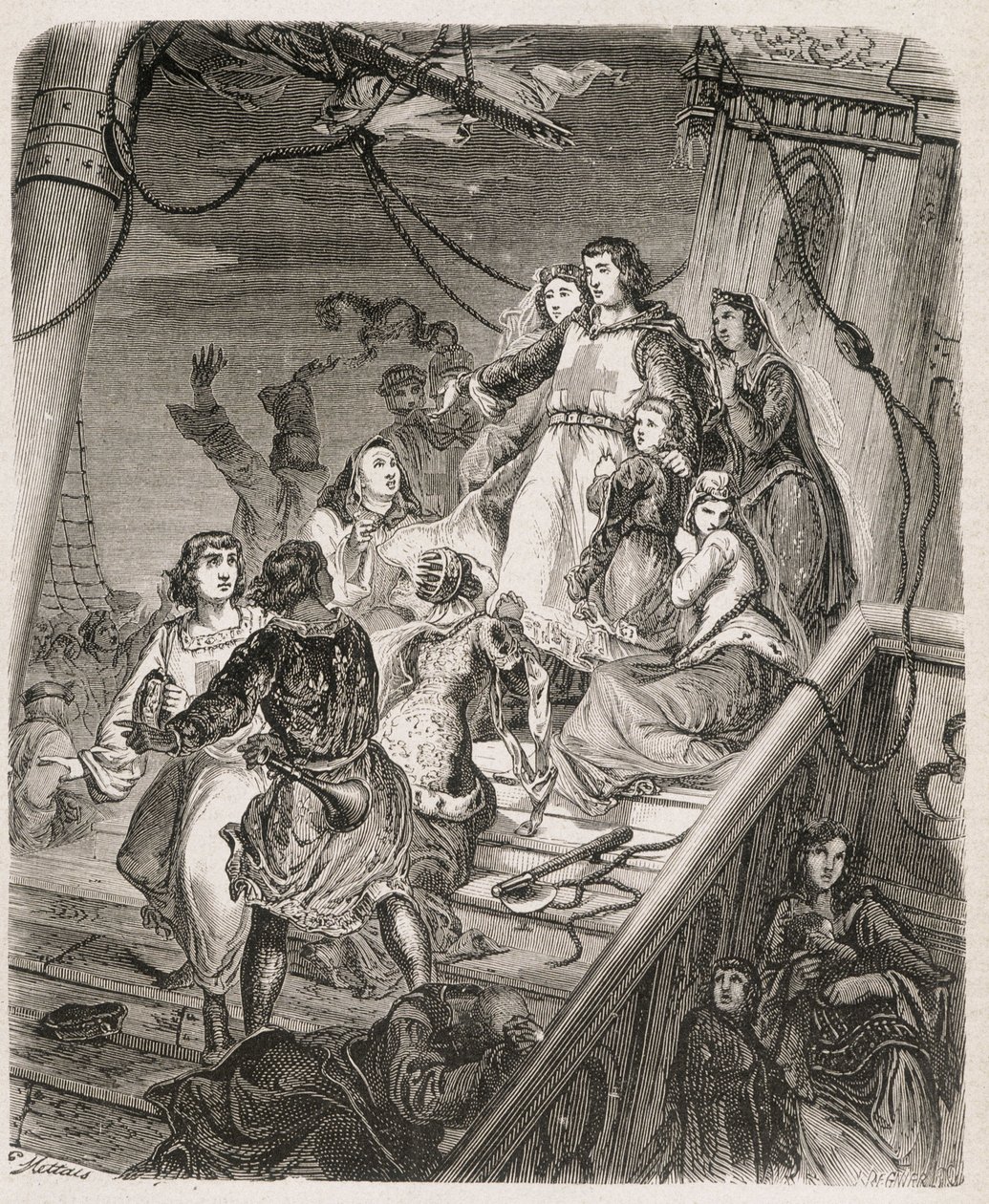La galère de Saint Louis - in 