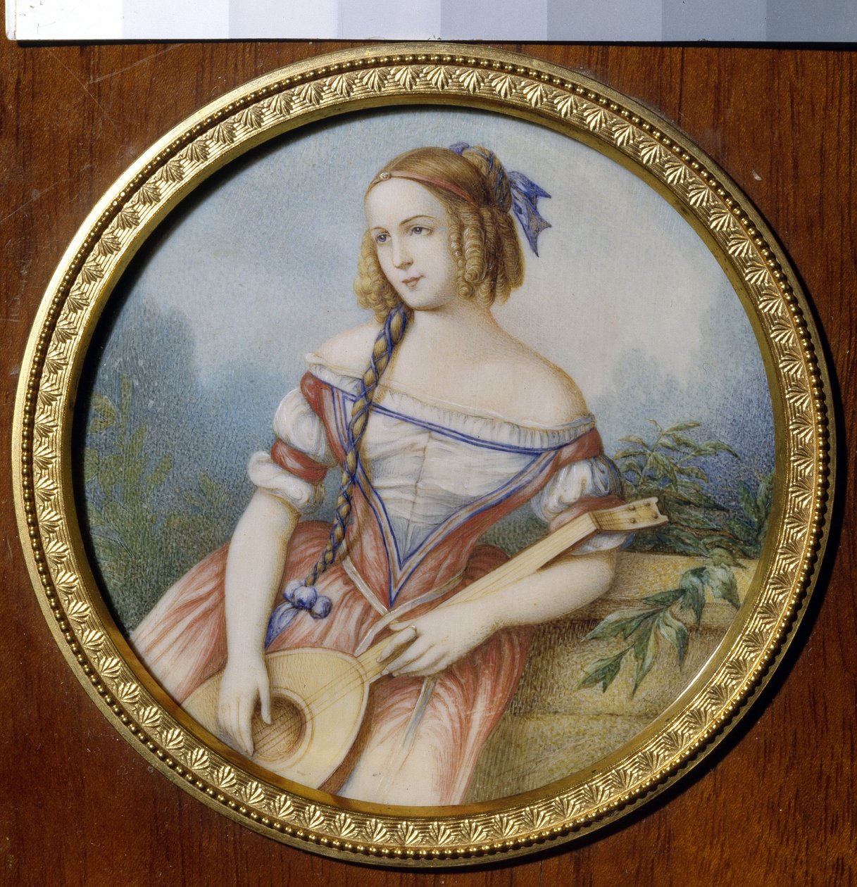 De Russische actrice Varvara Asenkova als Esmeralda door Unknown artist