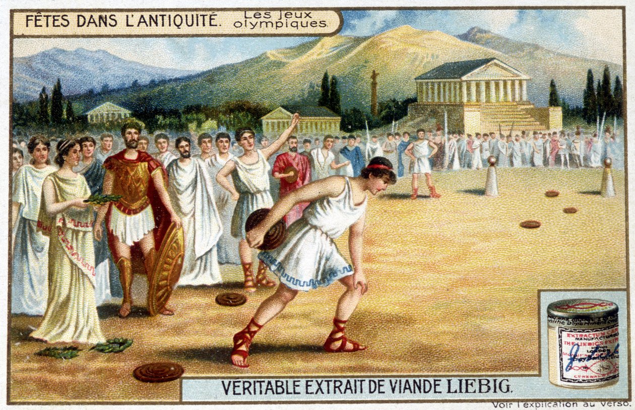 Liebig chromolithografie uit het einde van de 19e eeuw door Unknown artist
