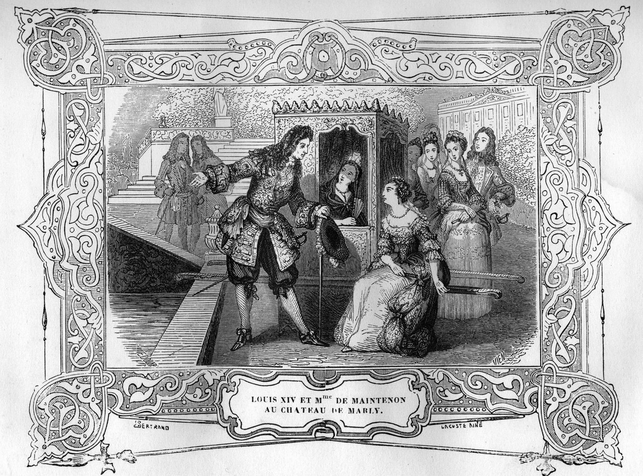 Lodewijk XIV en Françoise d