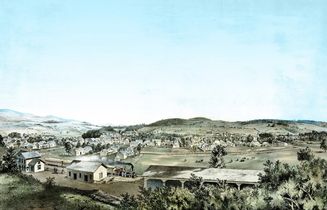 Ludlow, Vermont door Unknown Artist