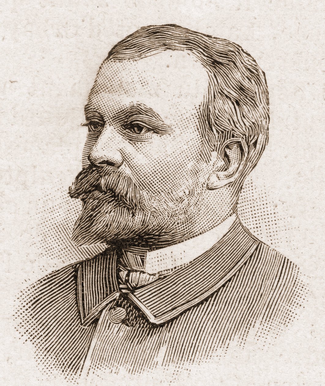 Leden van de Académie Française in 1895: portret van Jules Lemaitre (1853-1914), toneelschrijver, dramatisch criticus, essayist, literair historicus en Franse verteller. door Unknown artist