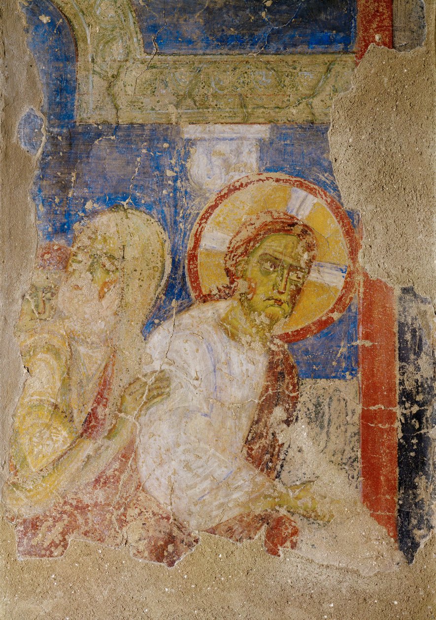 Muurschilderingen in de kerk van het benedictijnenklooster van Lambach, Opper-Oostenrijk (fresco) door Unknown artist