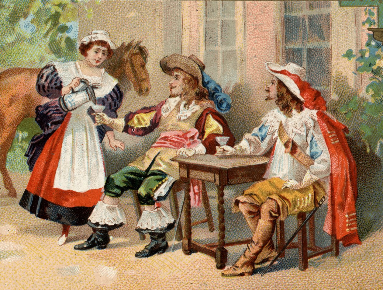 Musketiers onder Lodewijk XIII door Unknown artist