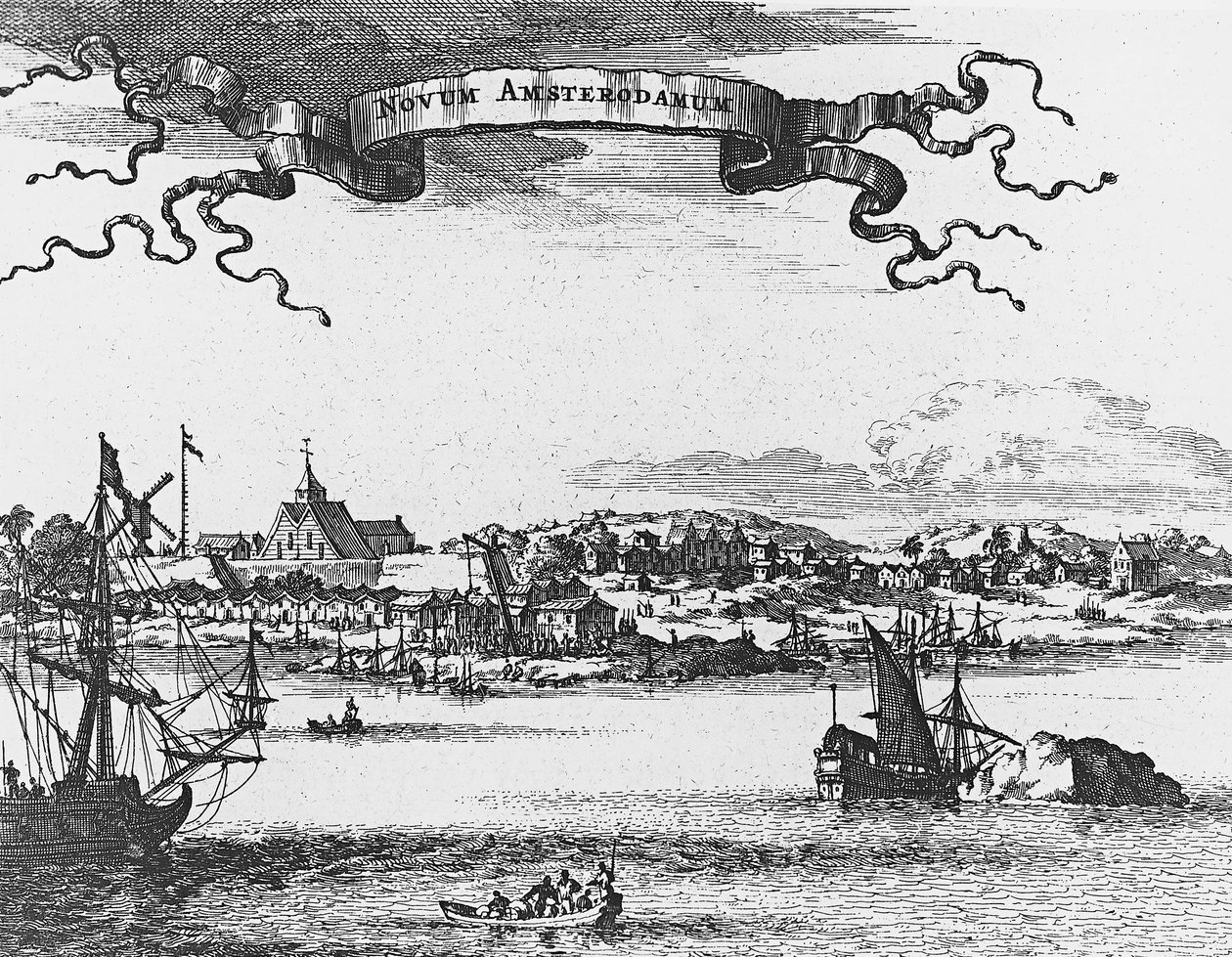 Nieuw Amsterdam (New York) door Unknown artist