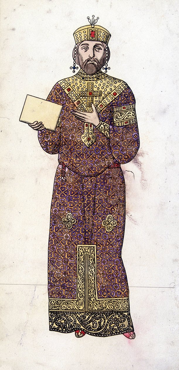 Nicephorus III Botaneiates of Botaniate (Byzantijnse keizer van 1078 tot 1081) door Unknown artist