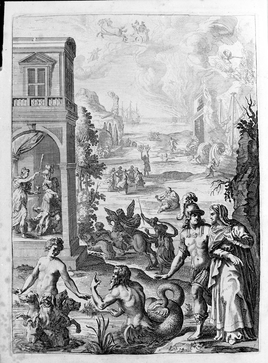 Ovidius - illustratie voor boek 15 door Unknown artist