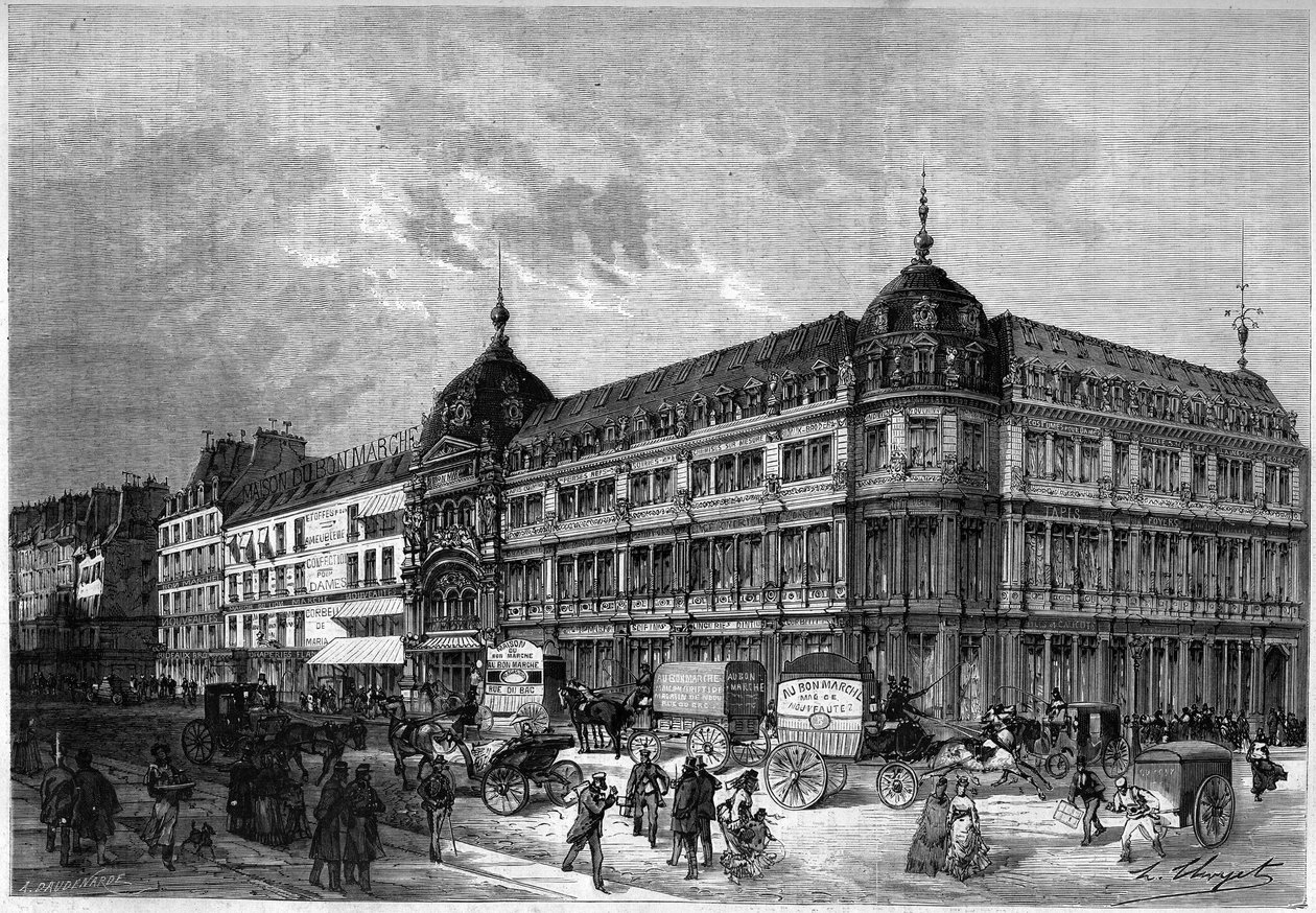 Parijs 1872: nieuwe winkels, 