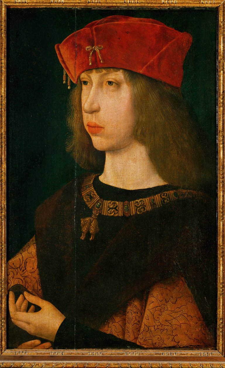 Philipp der Schoene, aartshertog van Oostenrijk, later koning van Castilië, zoon van keizer Maximiliaan I, vader van keizer Karel V ... door Unknown artist