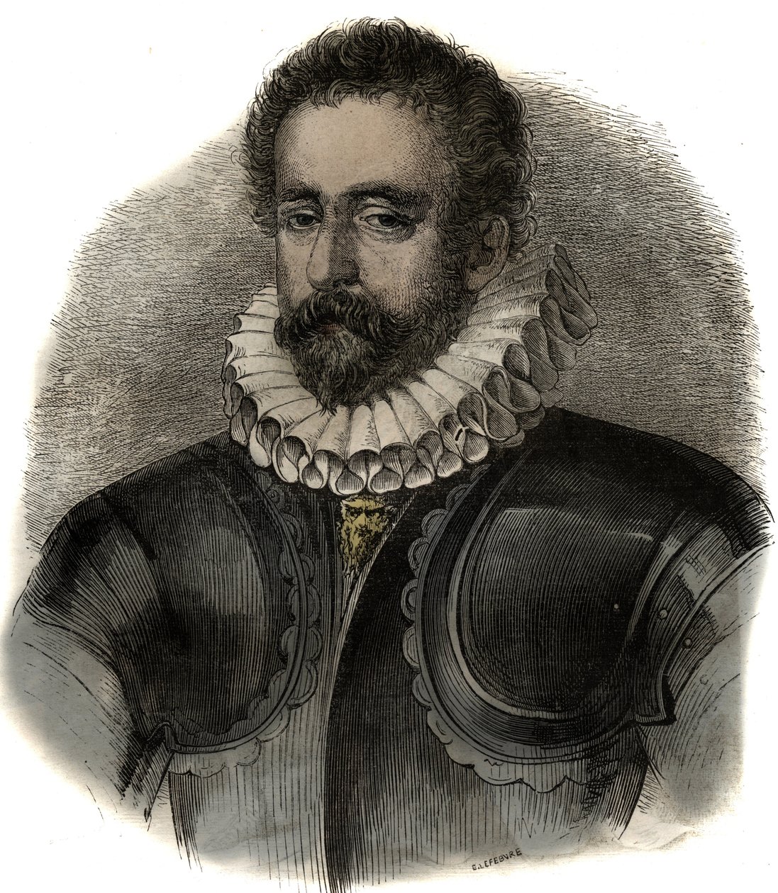 Pierre Strozzi (1510-1588) - Piero Strozzi - Italiaanse militaire leider. door Unknown artist