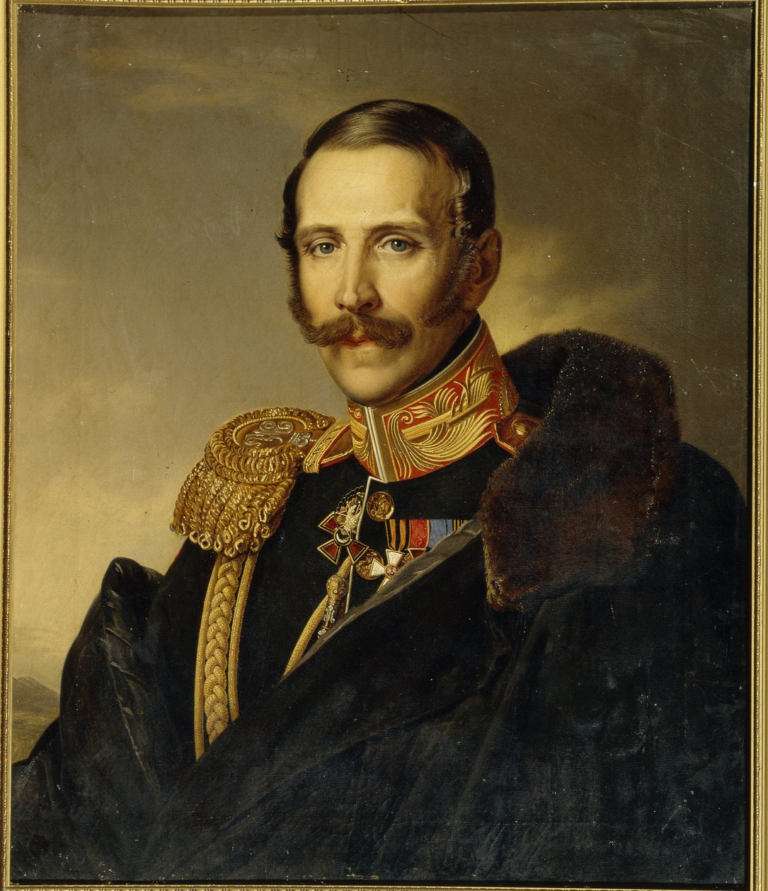 Portret van Sergej Grigorjevitsj Stroganov, gouverneur-generaal van Moskou door Unknown artist