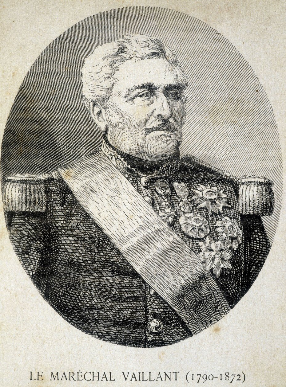 Portret van Maarschalk Vaillant (1790 - 1872) - in 