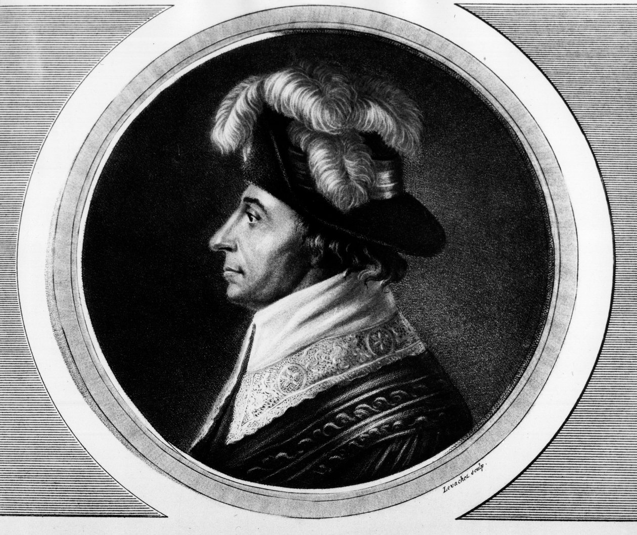 Portret van Abbe Emmanuel Joseph Sieyes (1748-1836), Franse politicus. Gravure in 