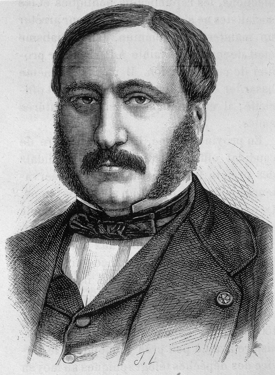 Portret van Adolphe Forcade de la Roquette (1820-1874) door Unknown artist