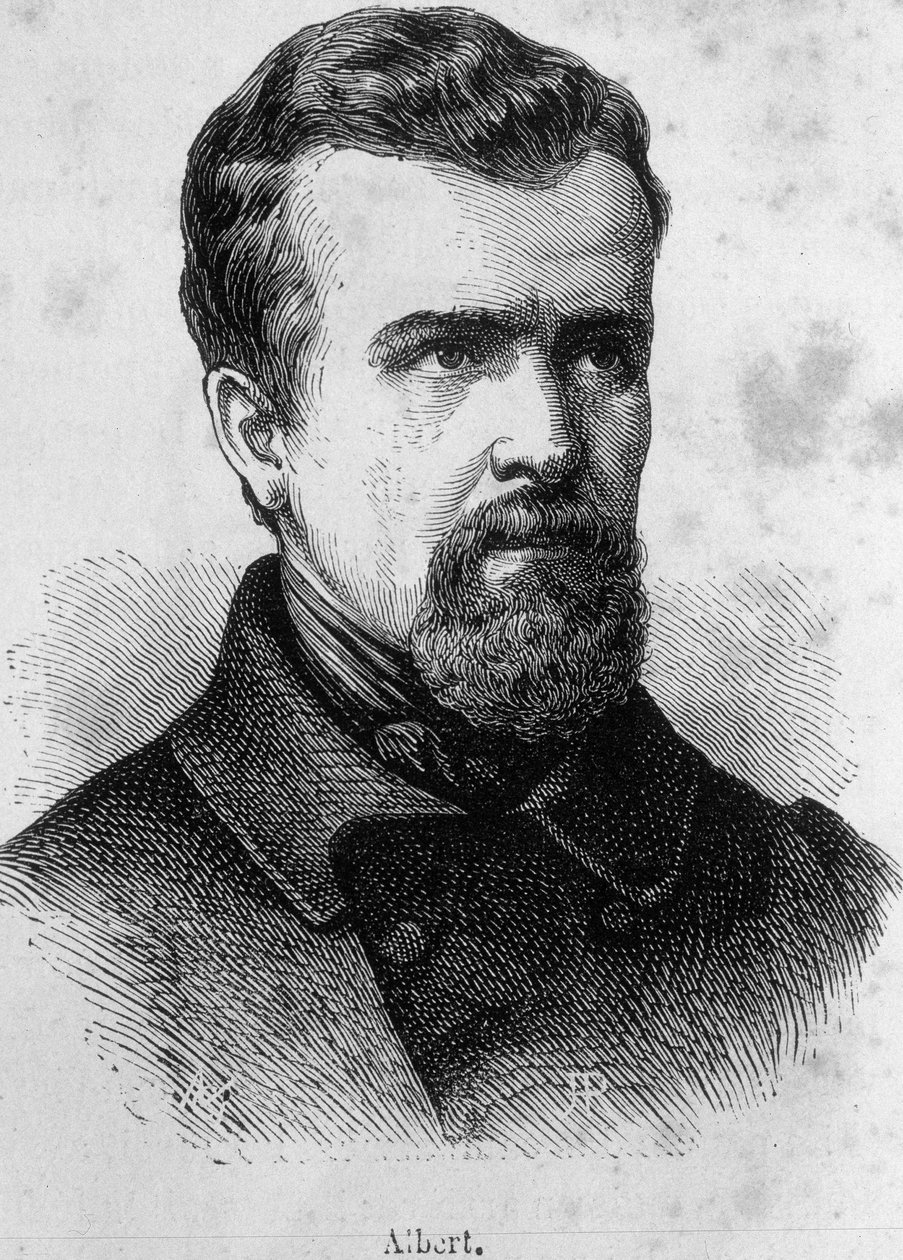Portret van Albert door Unknown artist