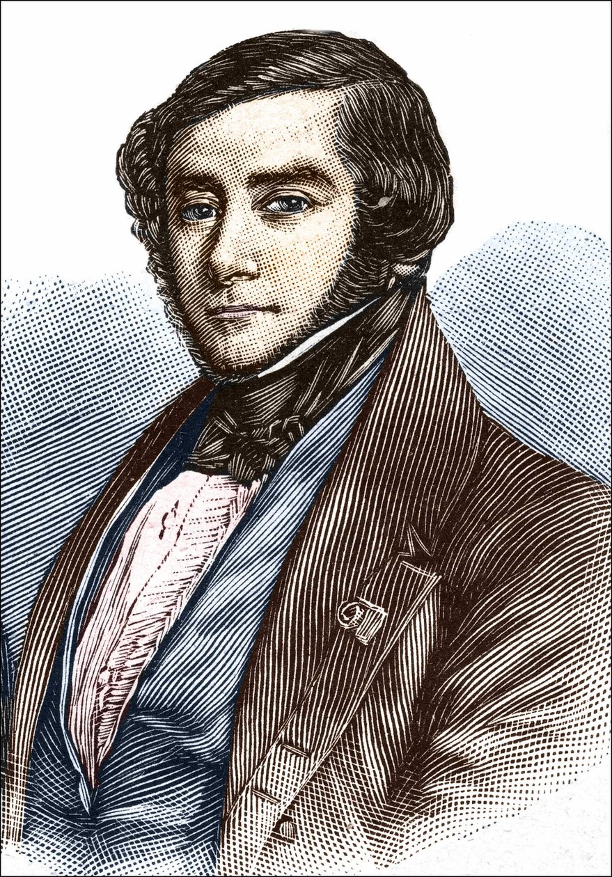Portret van Alcide d