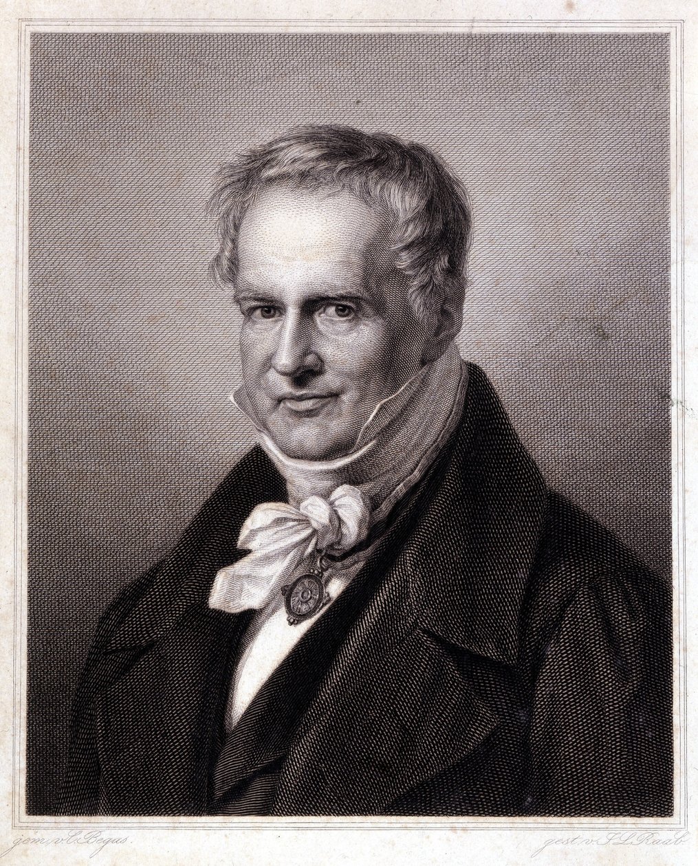 Portret van Alexander Von Humboldt door Unknown artist
