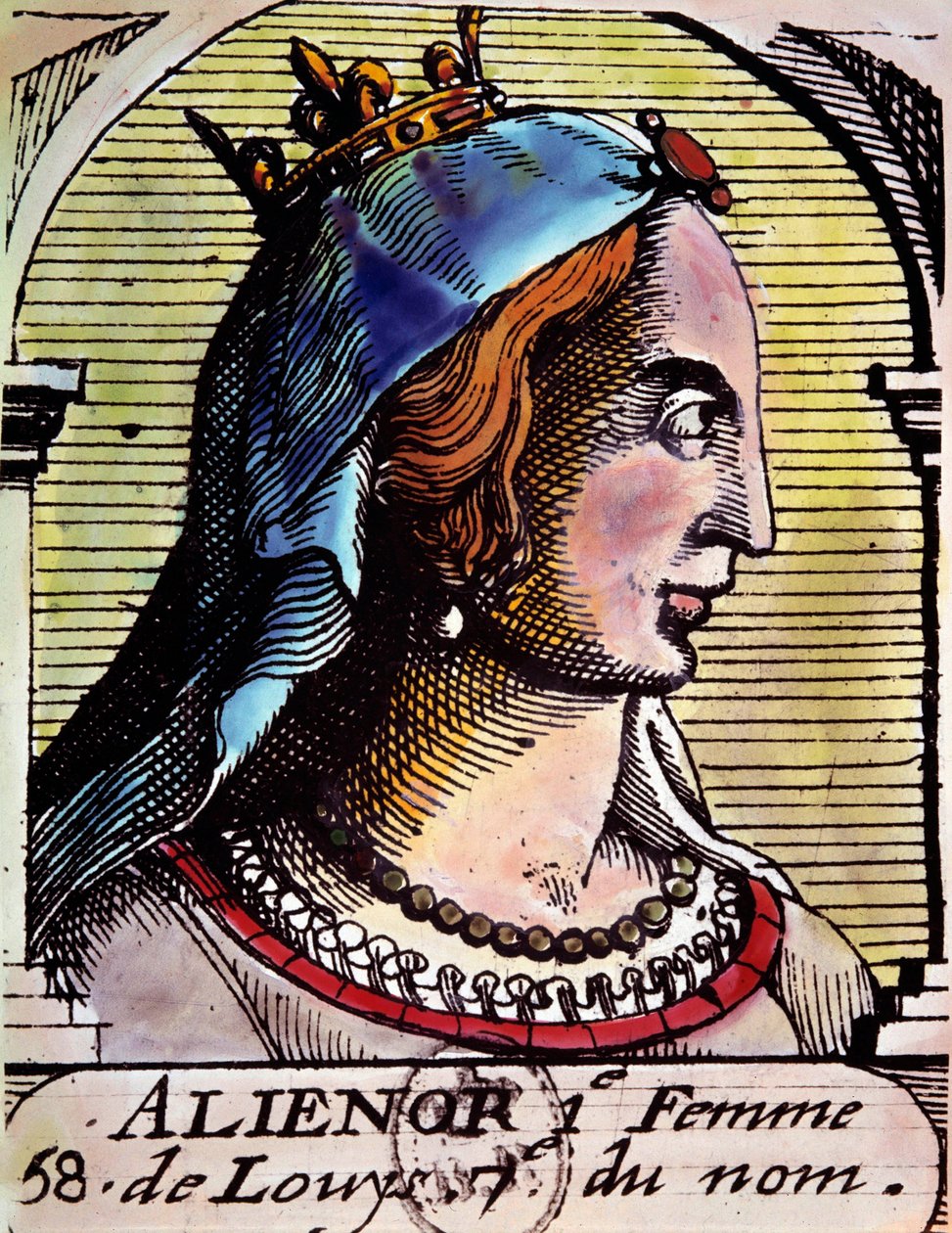 Portret van Alienor d