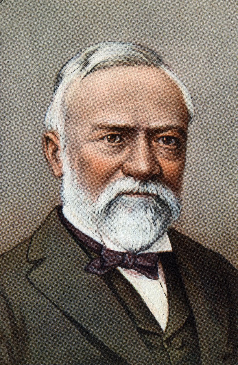 Portret van Andrew Carnegie . door Unknown Artist