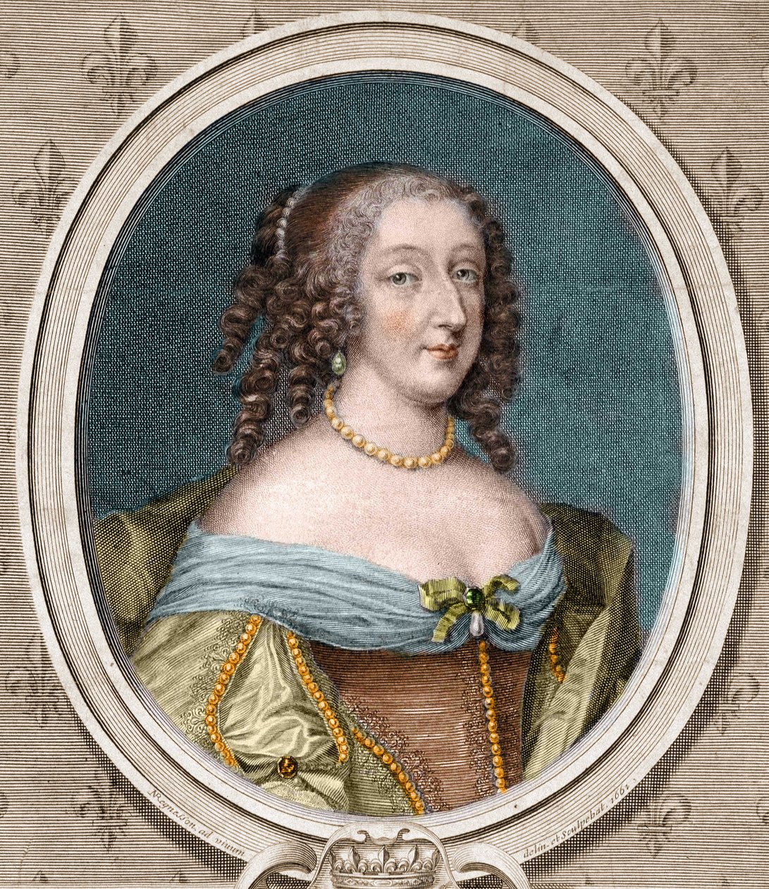Portret van Anne Marie Louise d