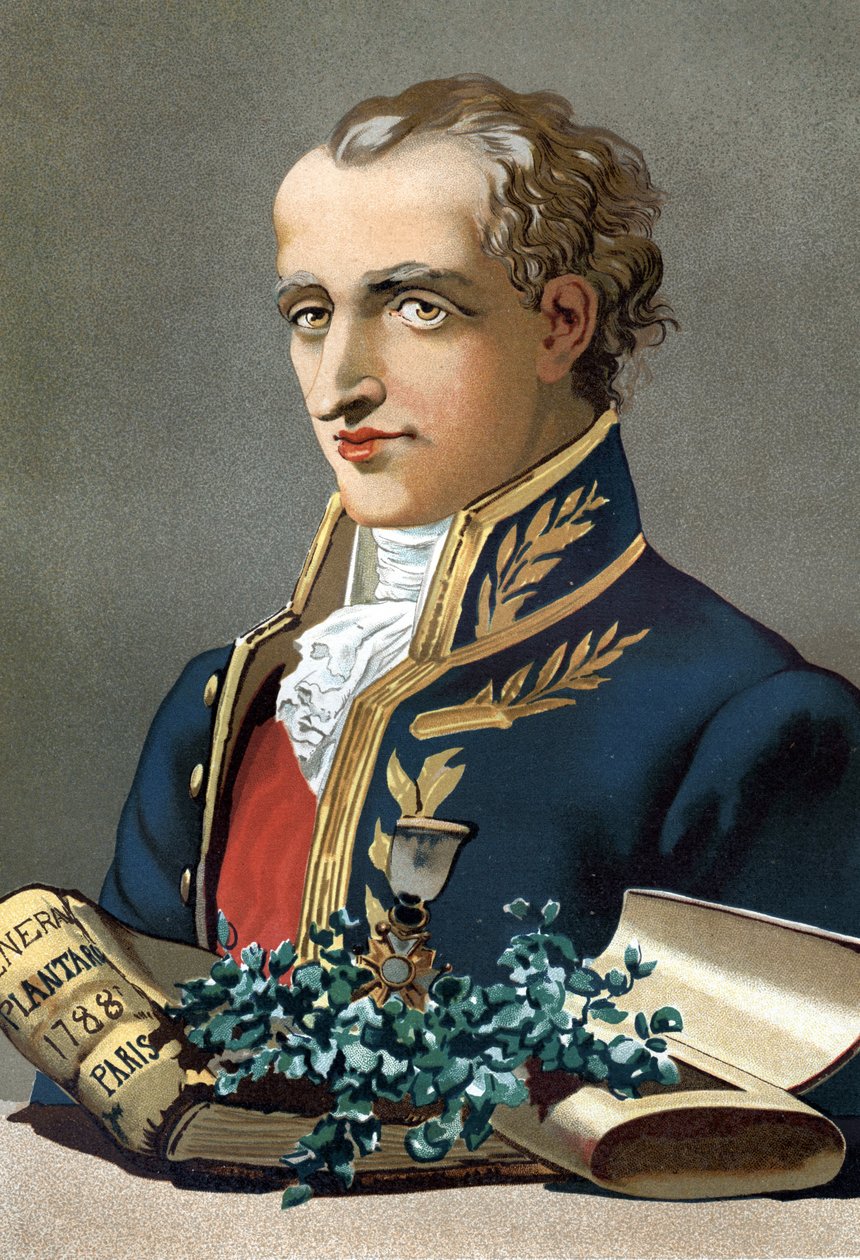 Portret van Antoine Laurent de Jussieu (1748 - 1836), Franse botanicus. naar 