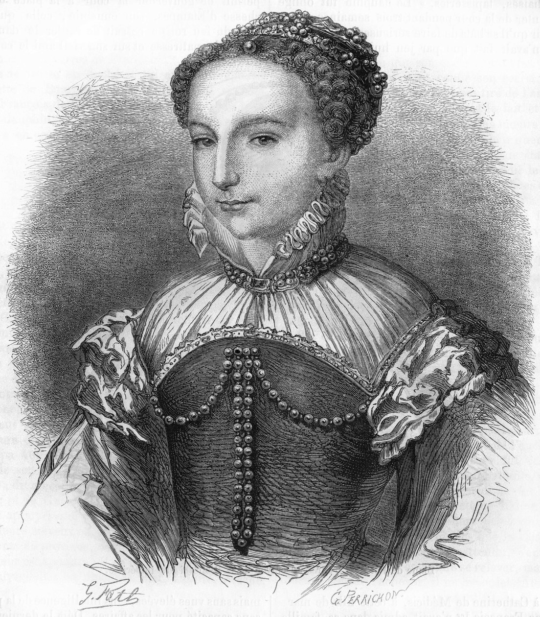 Portret van Catharina de