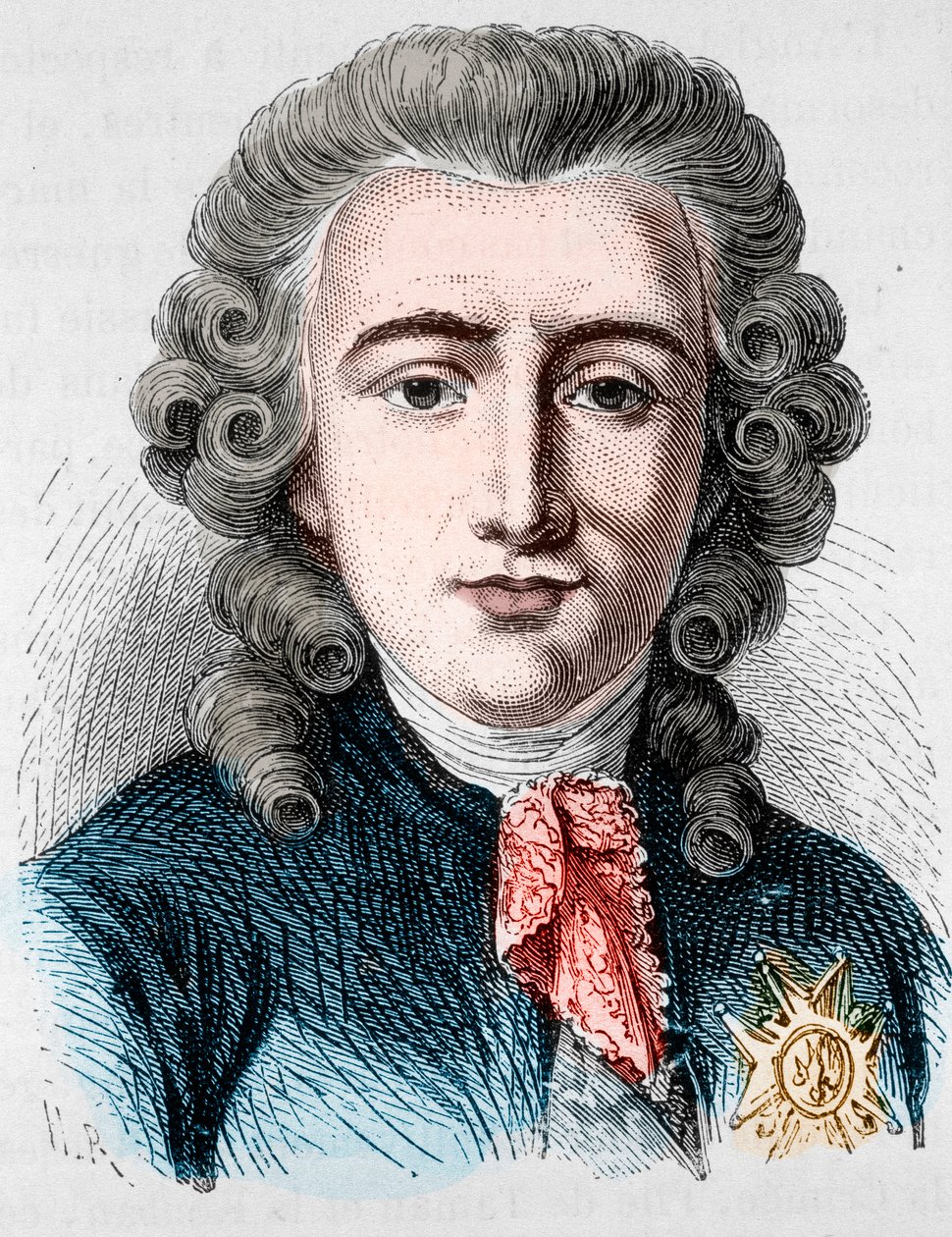 Portret van Charles Alexandre de Calonne, Franse politicus (1734-1802) - in 
