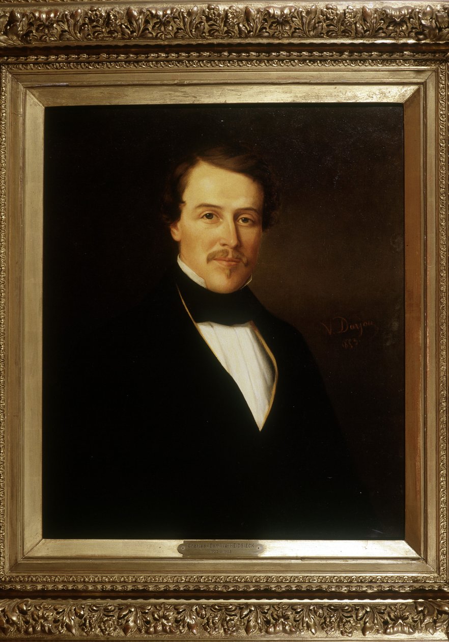 Portret van Charles Camille Heidsieck (1822 - 1893) door Unknown artist