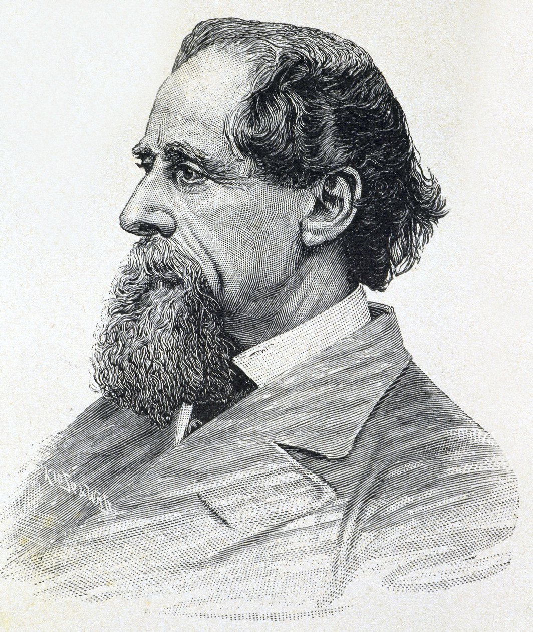 Portret van Charles Dickens door Unknown artist