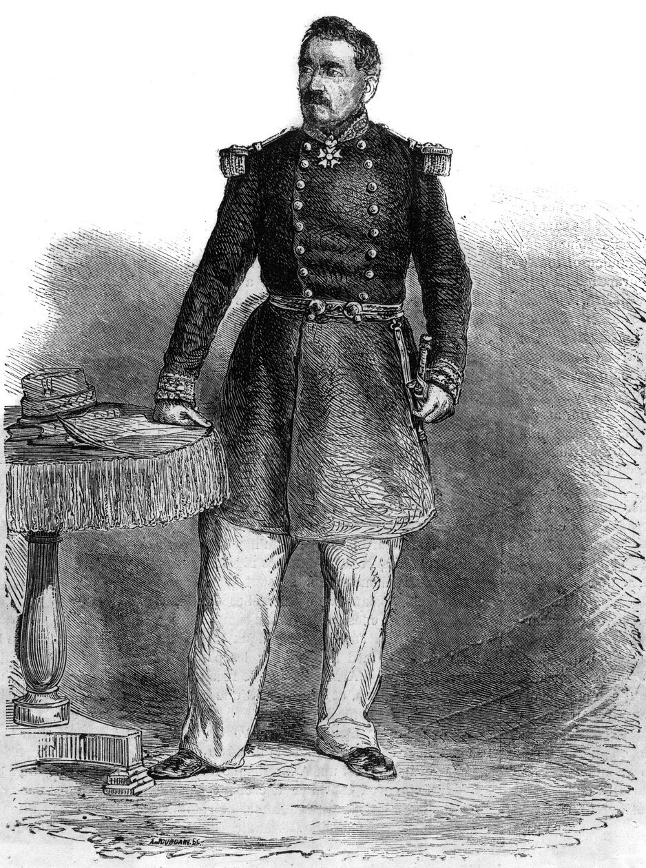 Portret van Charles Guillaume Marie Appollinaire Antoine Cousin Montauban, Graaf van Palikao (1796-1878) door Unknown artist