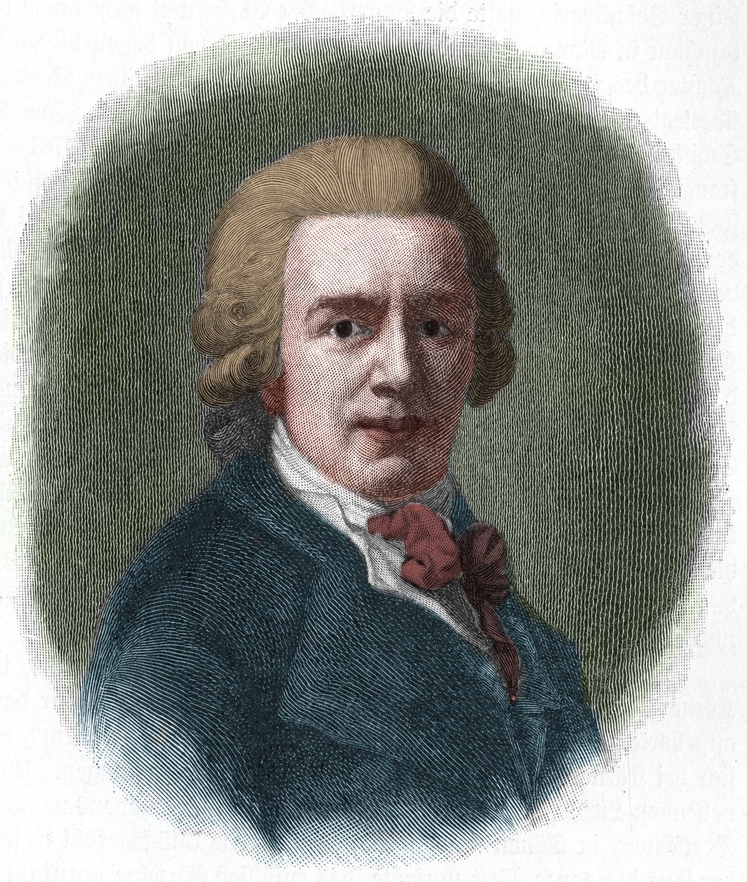 Portret van Christian Gottfried Korner (1756-1831) Duitse jurist, vriend van Friedrich Schiller. door Unknown artist